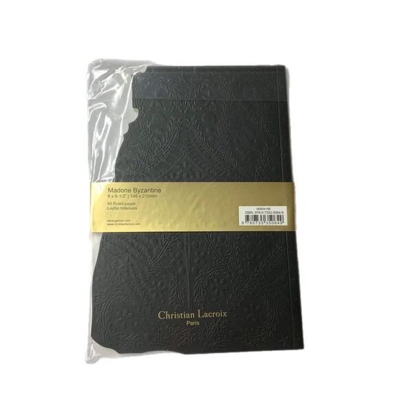 NEW! Christian Lacroix Madone Byzantine Softcover Notebook Journal 80pgs die-cut - Picture 4 of 12